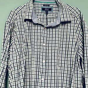 Bass XXL dress/casual button-up shirt
